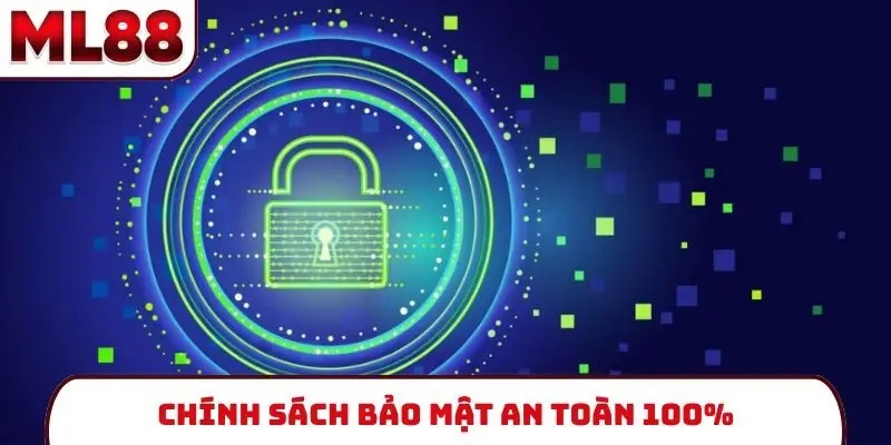 Chính sách bảo mật an toàn 100%
