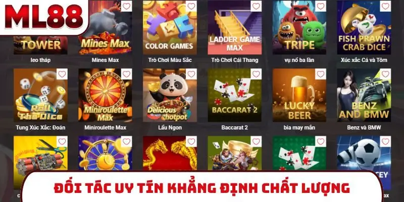 Đối tác uy tín khẳng định chất lượng