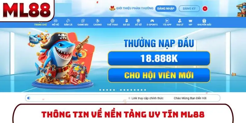 Thông tin về nền tảng uy tín ML88