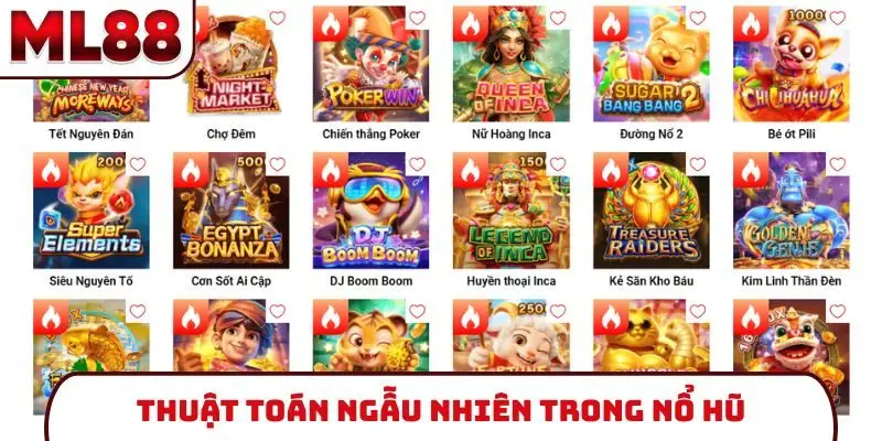 Thuật toán ngẫu nhiên trong nổ hũ